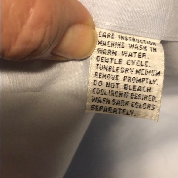 Used shirt by Albert Nipon size 16.5 - Picture 6 of 8